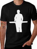 Retro Foosball Player Graphic Tee