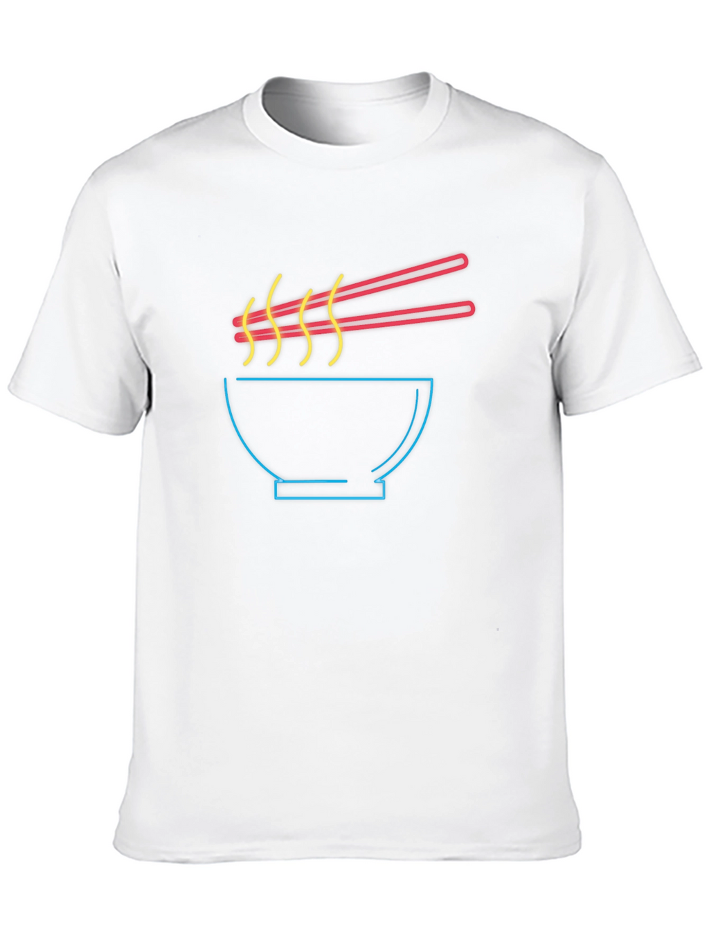 Neon Ramen T-Shirt - Stylish Graphic Tee