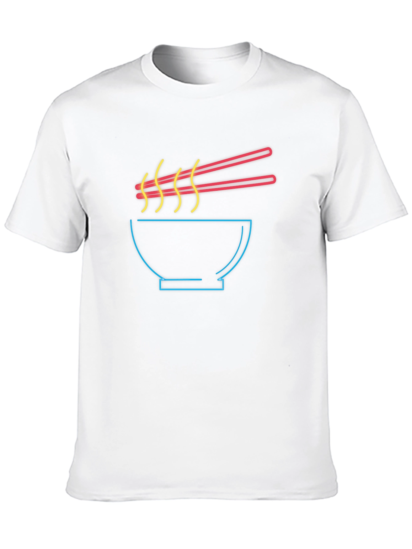Neon Ramen T-Shirt - Stylish Graphic Tee