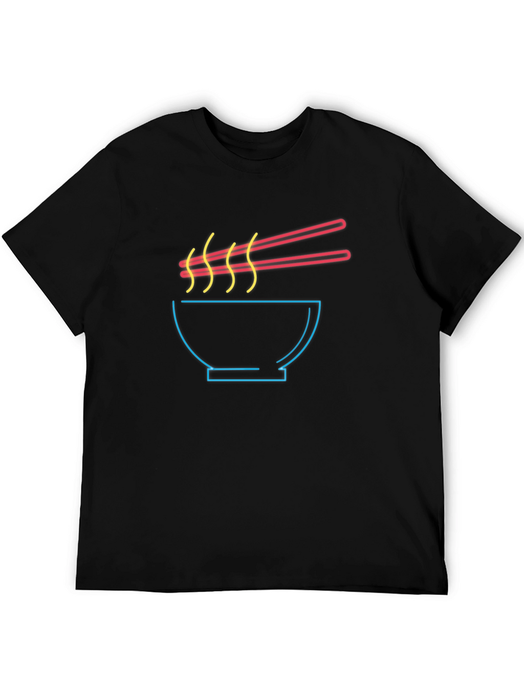 Neon Ramen T-Shirt - Stylish Graphic Tee