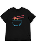 Neon Ramen T-Shirt - Stylish Graphic Tee