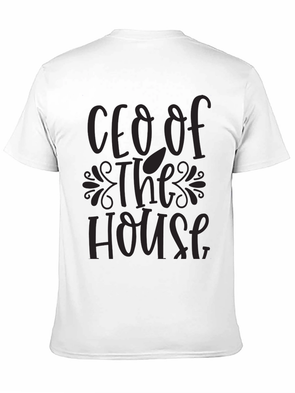 CEO of The House T-Shirt - Black Graphic Tee