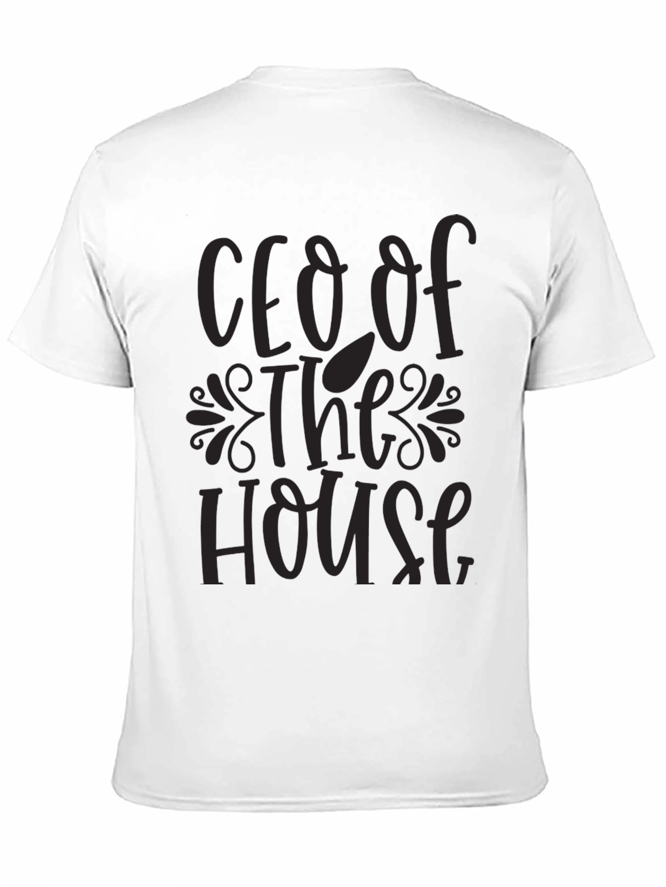 CEO of The House T-Shirt - Black Graphic Tee