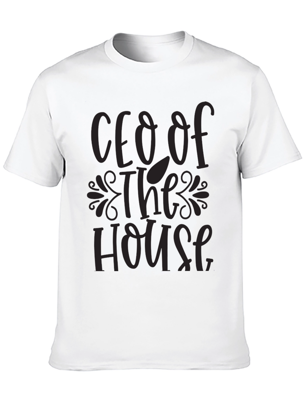 CEO of The House T-Shirt - Black Graphic Tee