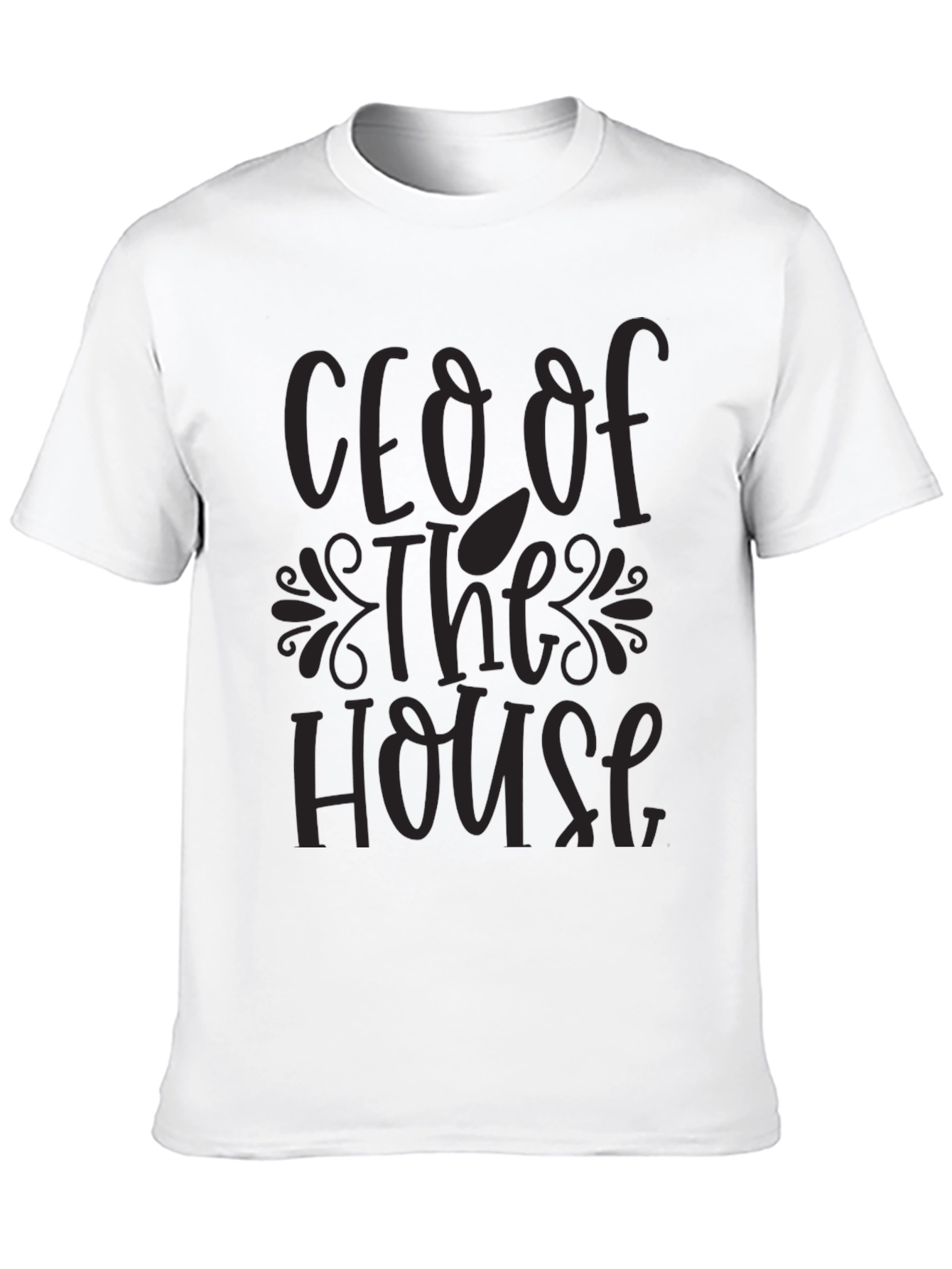 CEO of The House T-Shirt - Black Graphic Tee