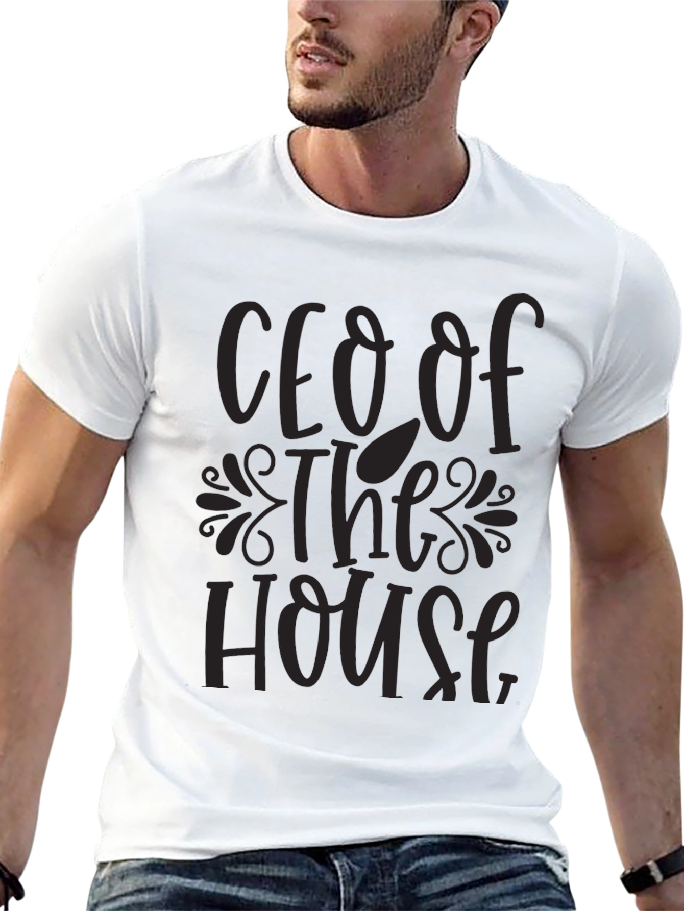 CEO of The House T-Shirt - Black Graphic Tee