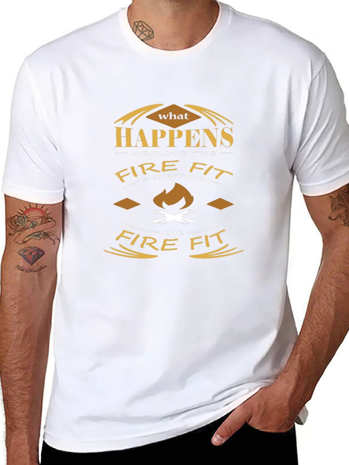 What Happens at the Fire Pit T-Shirt