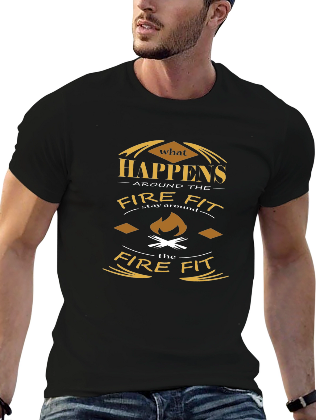 What Happens at the Fire Pit T-Shirt