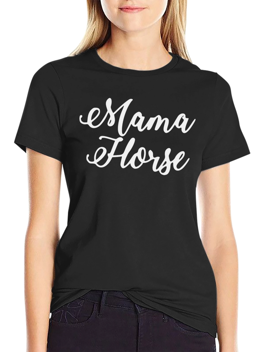 Mama Horse Graphic Tee - Casual Comfort