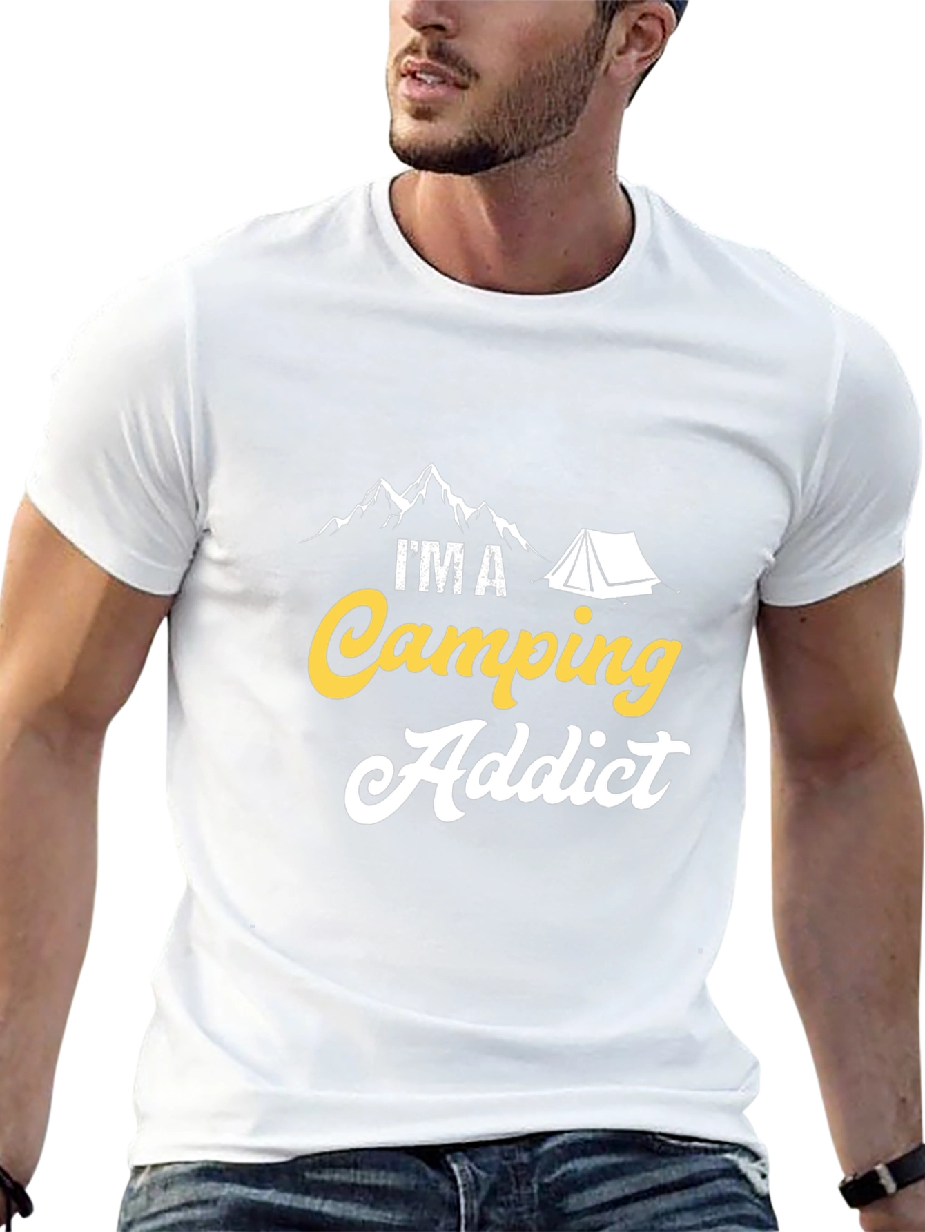 Camping Addict T-Shirt: Outdoors Adventure Tee