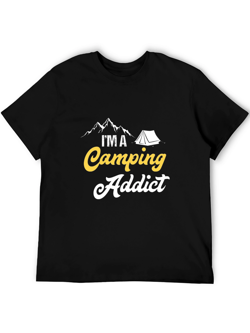 Camping Addict T-Shirt: Outdoors Adventure Tee