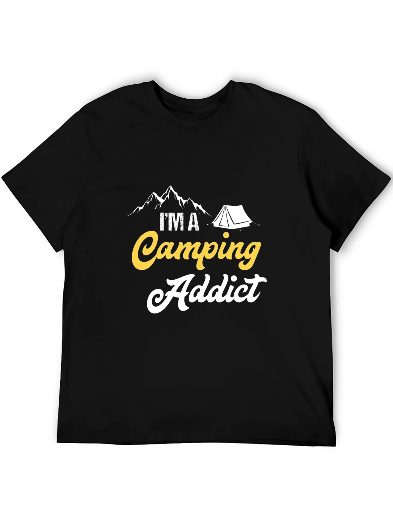 Camping Addict T-Shirt: Outdoors Adventure Tee