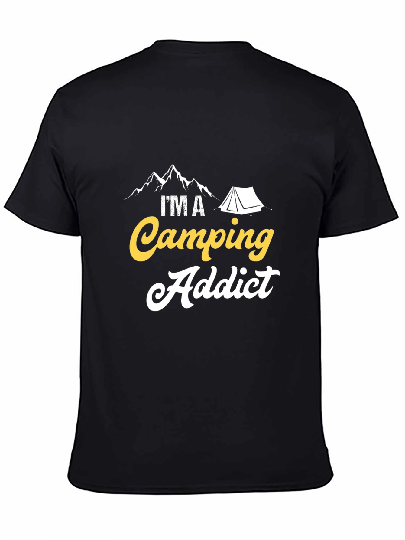 Camping Addict T-Shirt: Outdoors Adventure Tee
