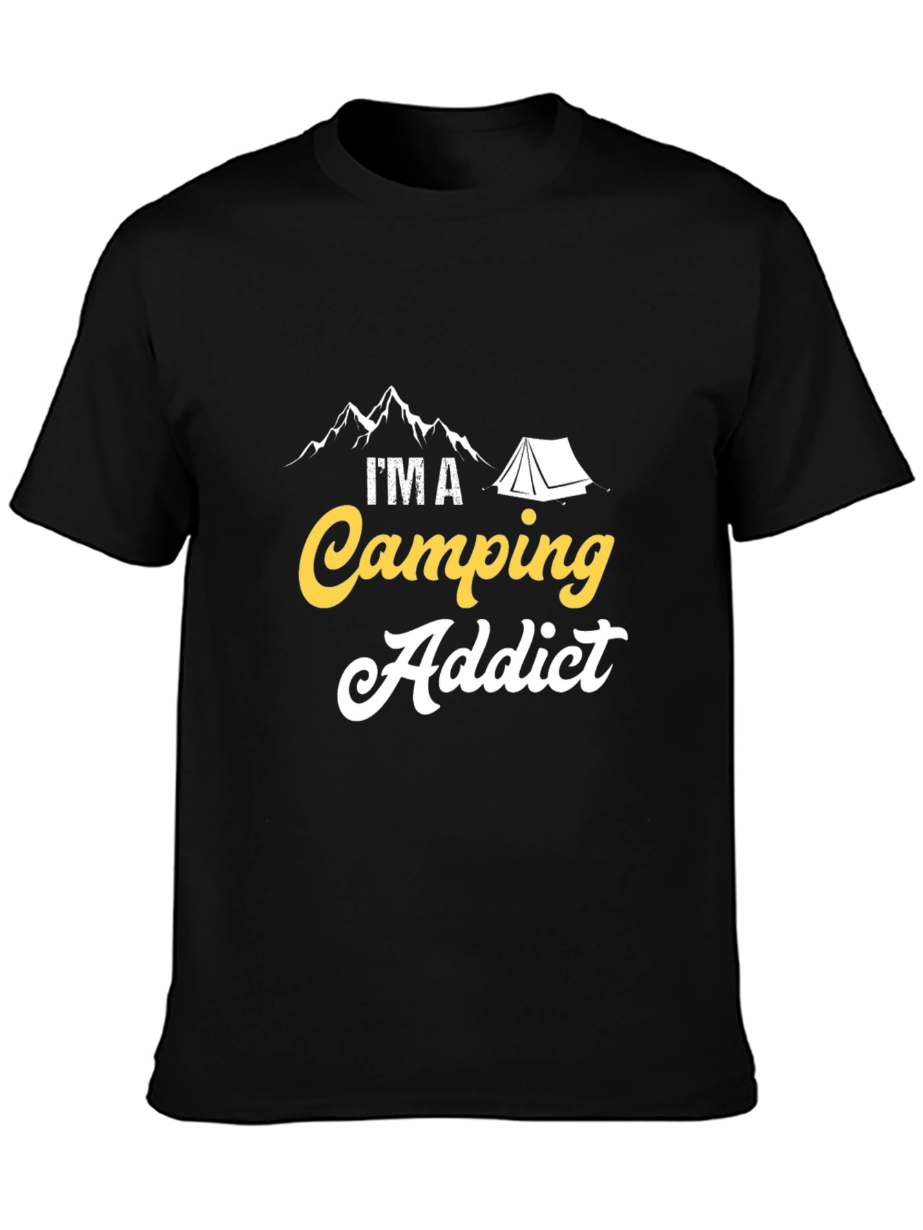 Camping Addict T-Shirt: Outdoors Adventure Tee