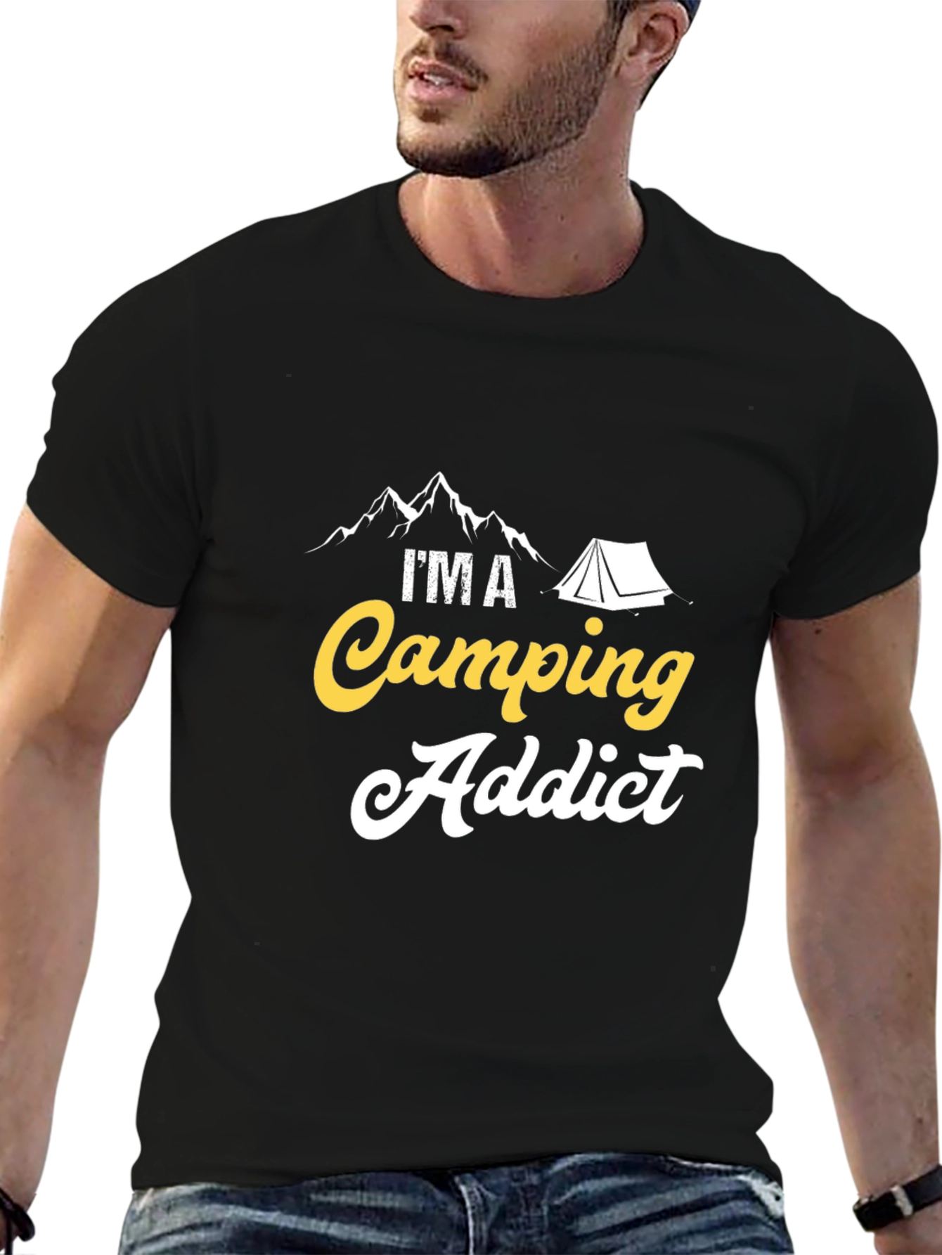 Camping Addict T-Shirt: Outdoors Adventure Tee