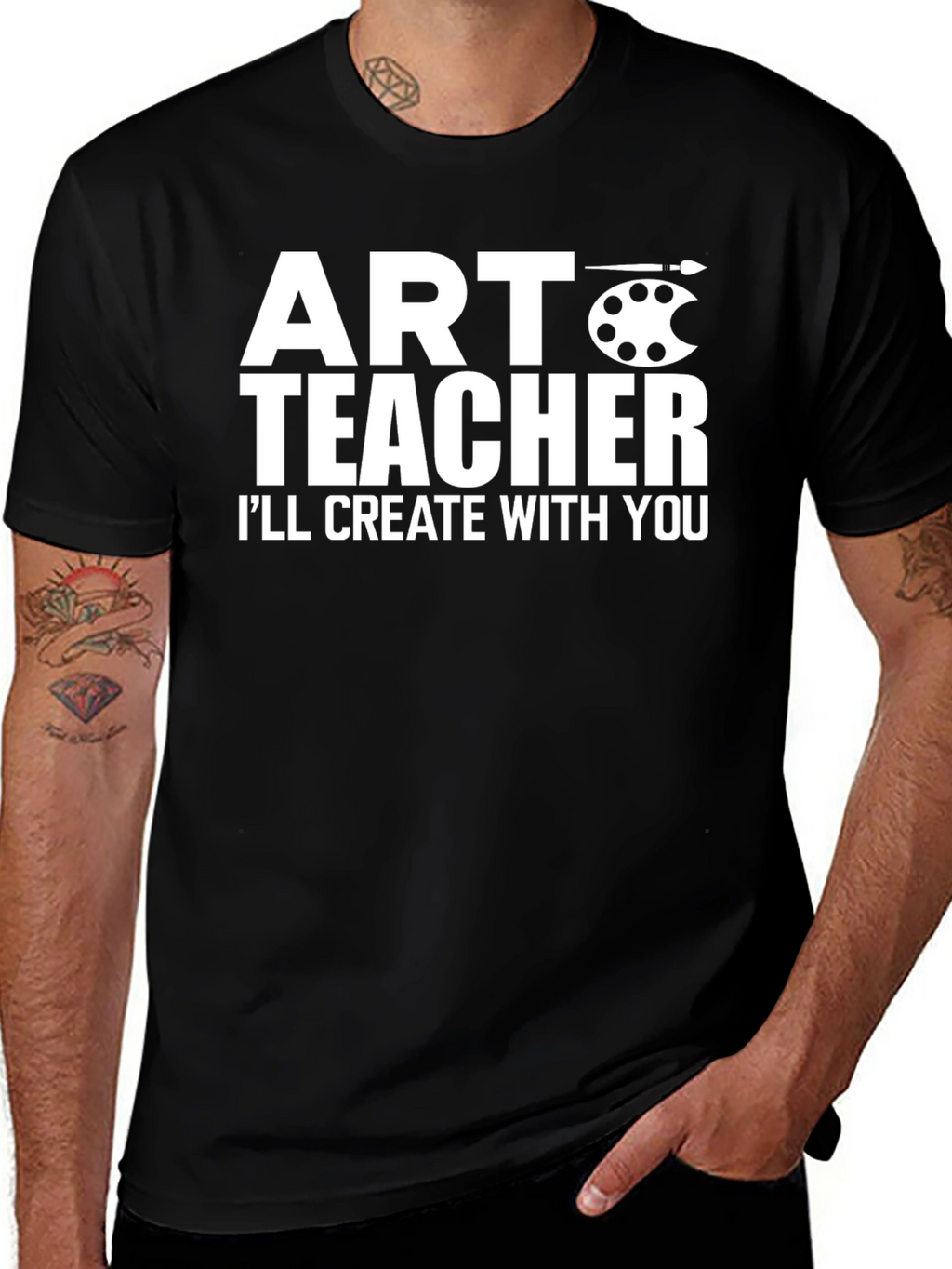 Art Teacher T-Shirt - Create With You