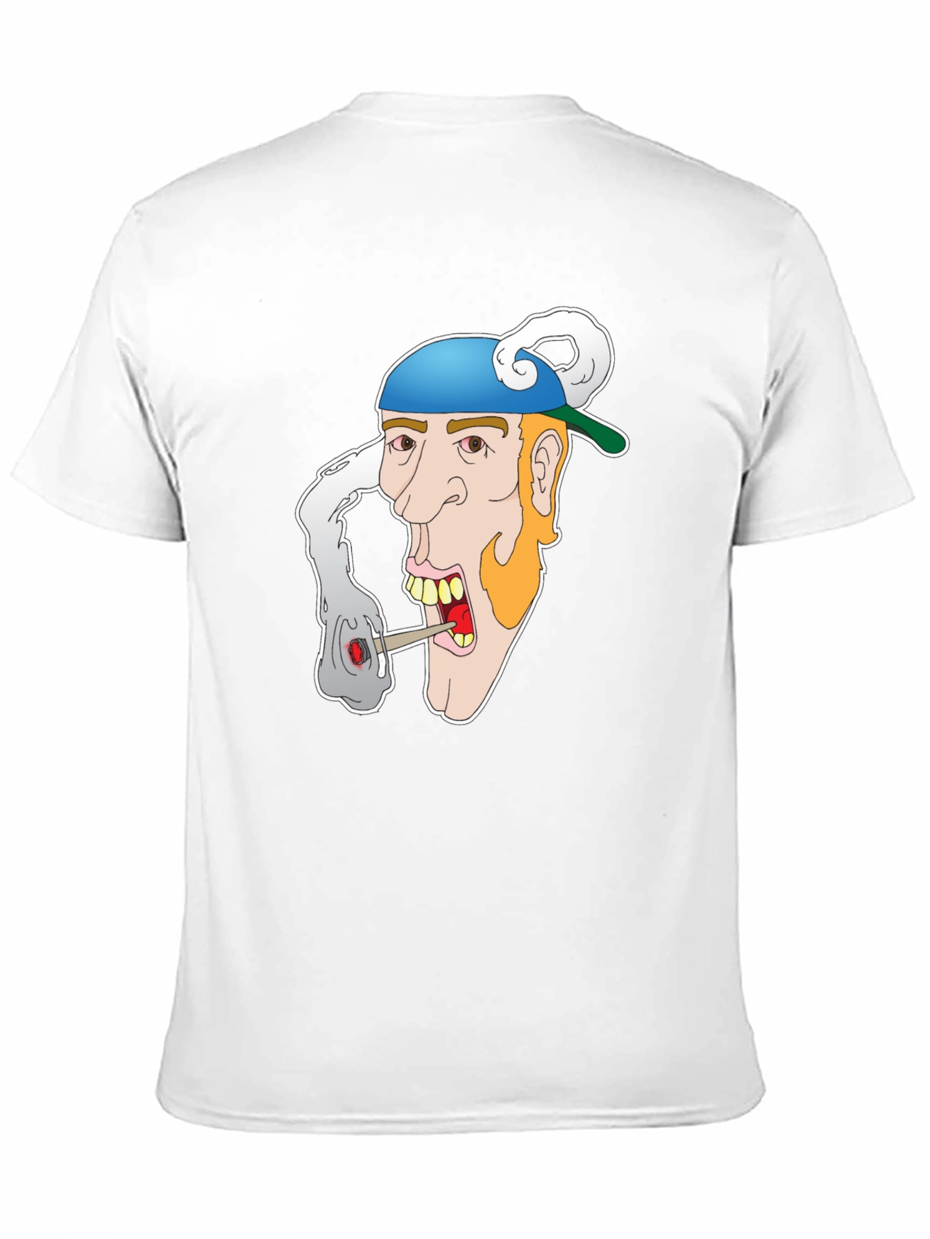 Cartoon Character Graphic Black T-Shirt