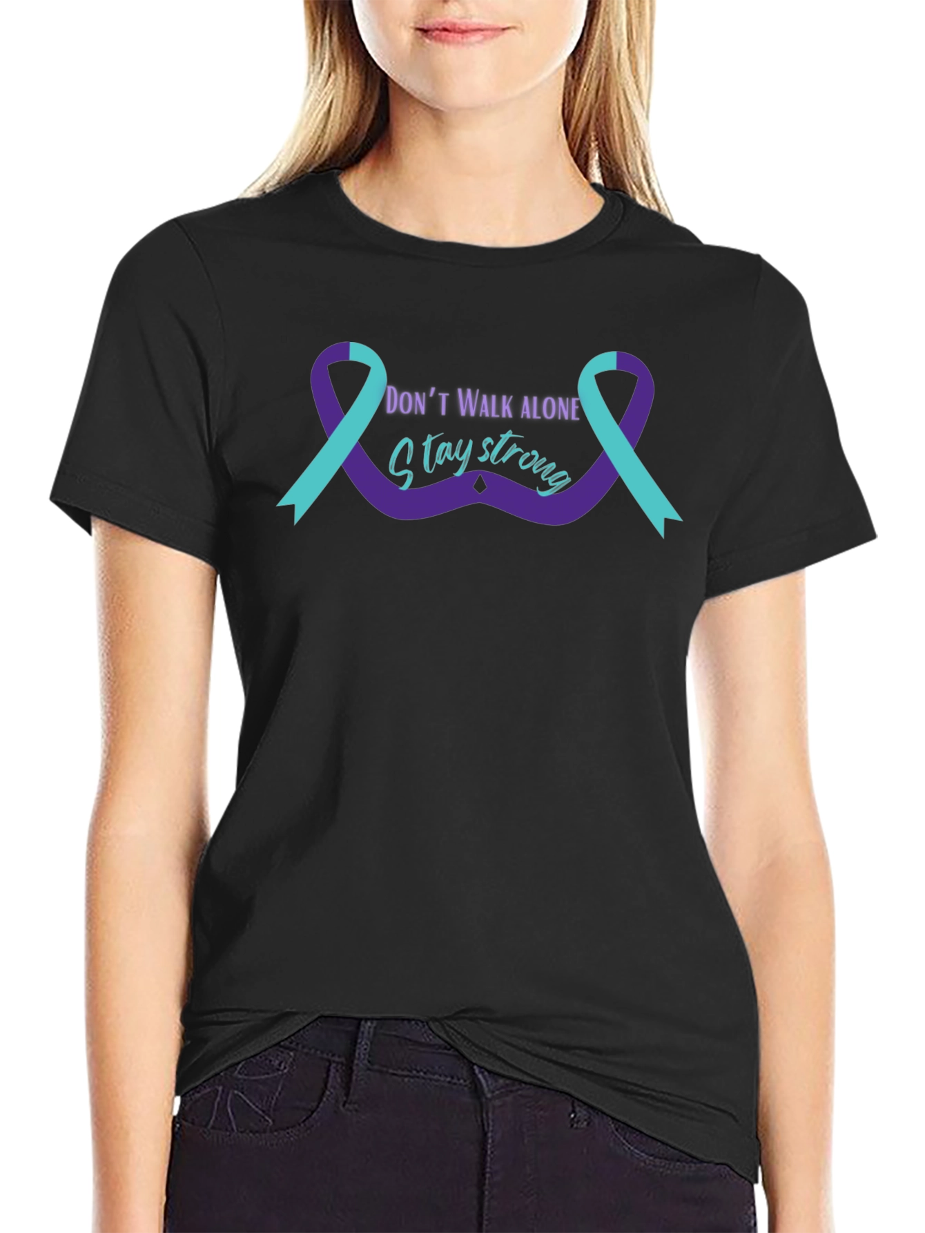 Stay Strong Graphic Tee - Suicide Prevention