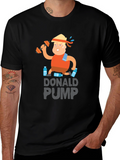Donald Pump T-Shirt - Funny Gym Workout Tee