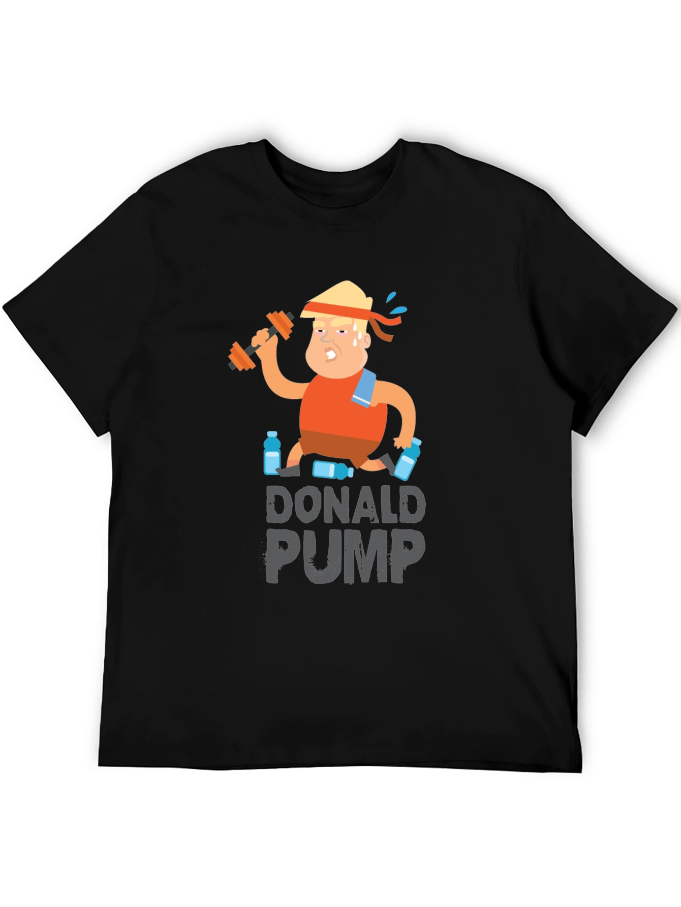 Donald Pump T-Shirt - Funny Gym Workout Tee
