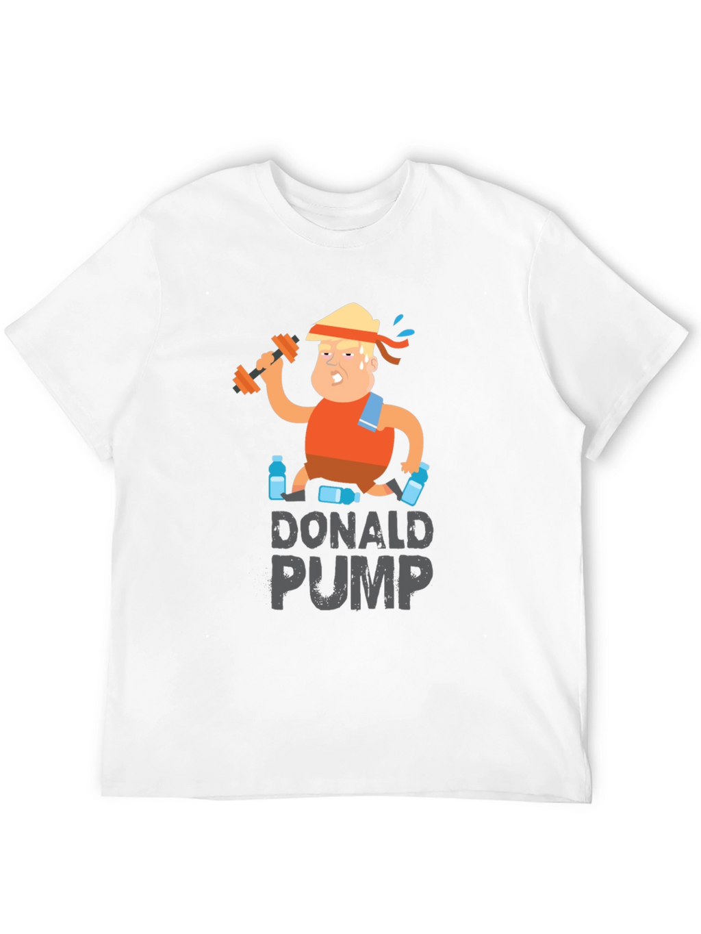 Donald Pump T-Shirt - Funny Gym Workout Tee