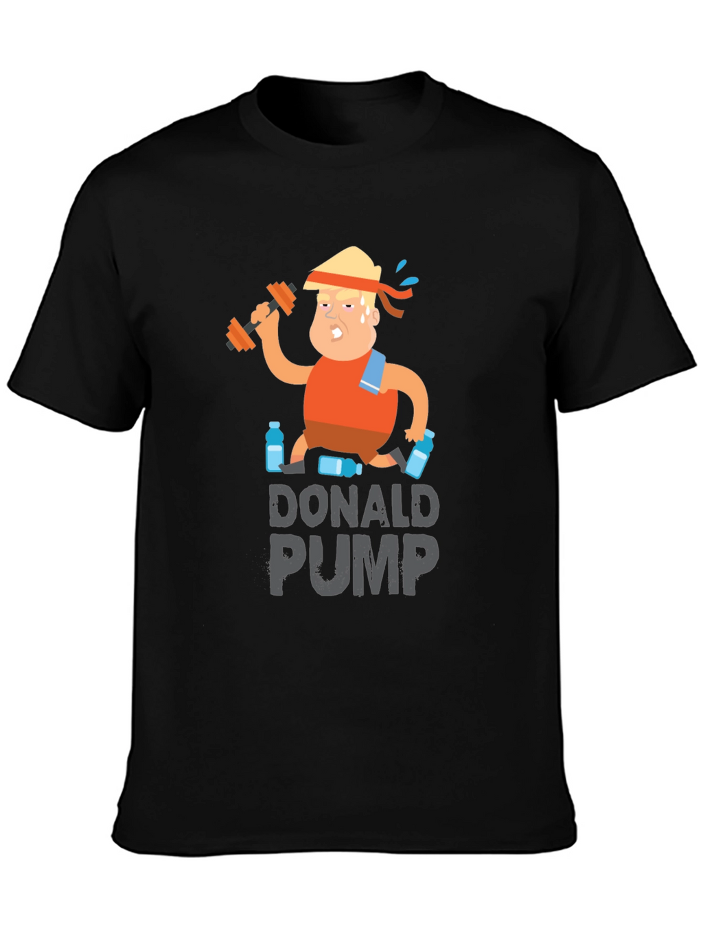 Donald Pump T-Shirt - Funny Gym Workout Tee