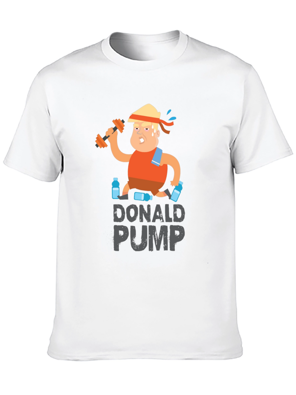 Donald Pump T-Shirt - Funny Gym Workout Tee