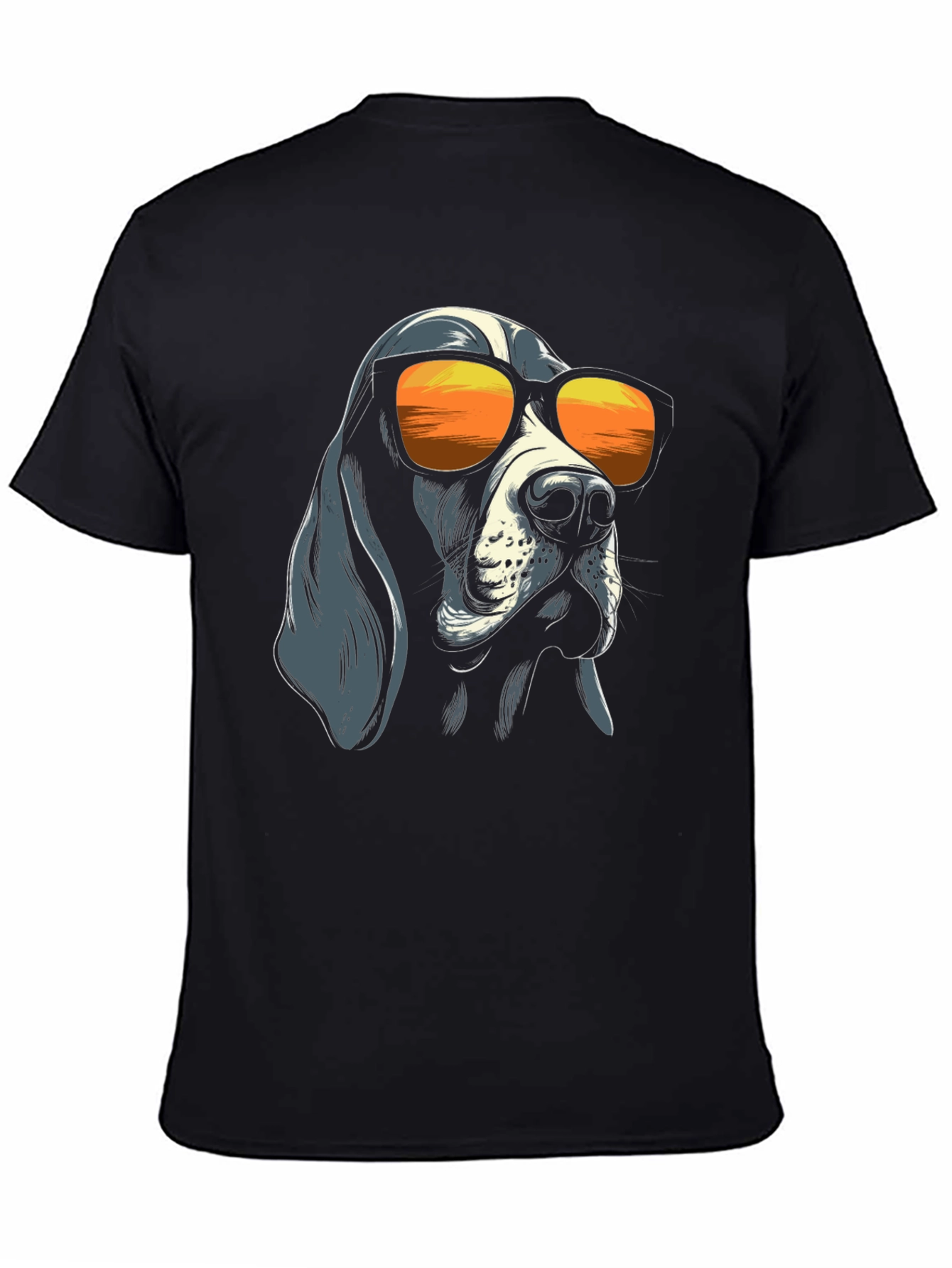 Cool Dog Sunglasses Graphic Tee - Unisex Style