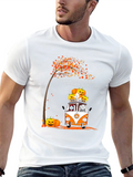Halloween Pumpkin Van T-Shirt