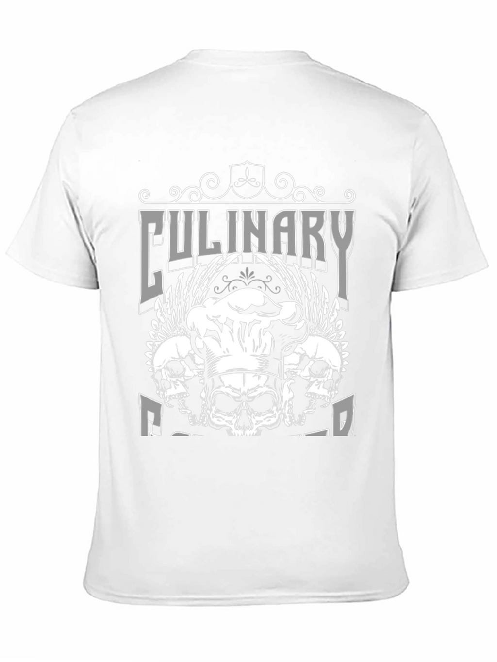 Culinary Rebel T-Shirt - Skull Chef Design