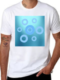 Abstract Circle Pattern T-Shirt