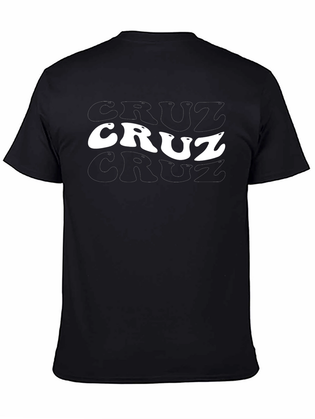 Cruz Black Graphic T-Shirt