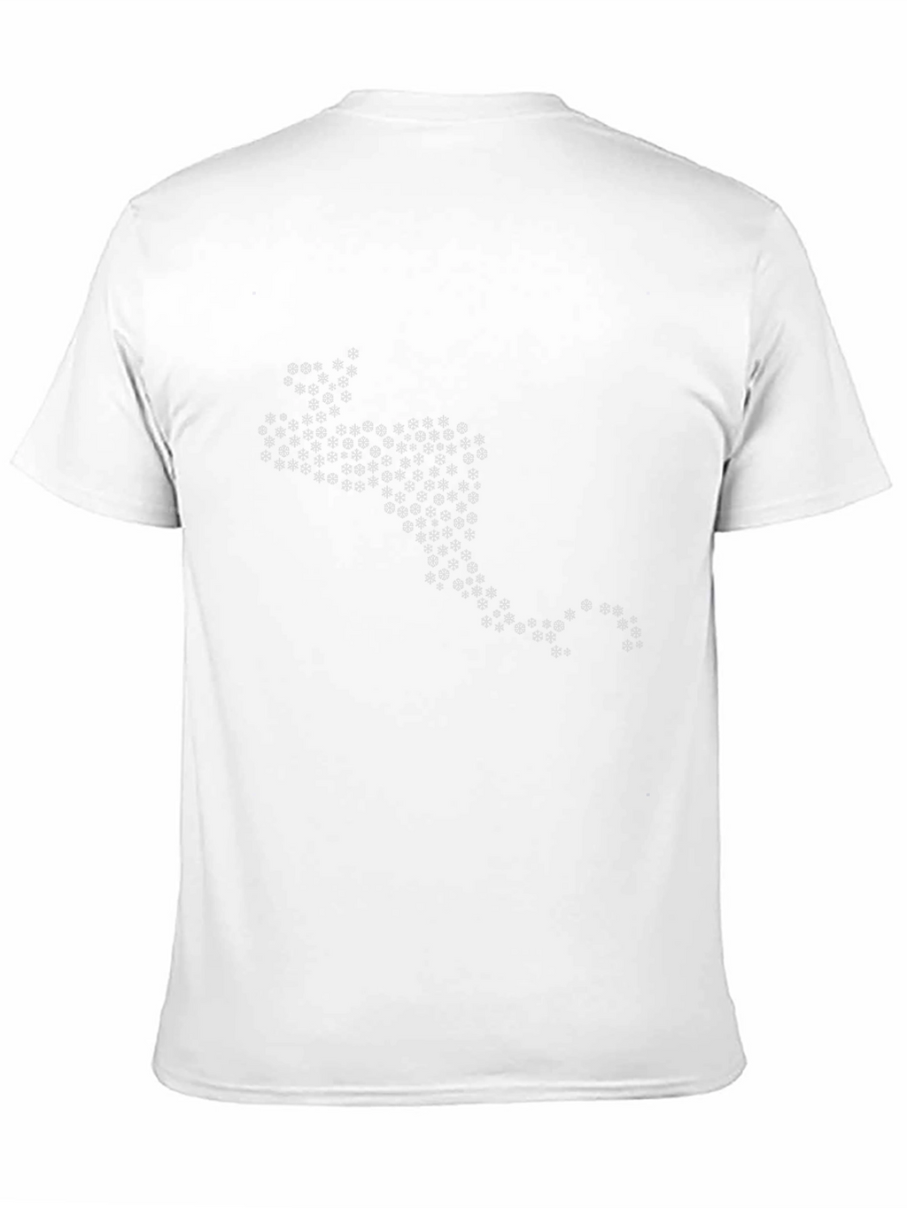 Abstract Deer Black T-Shirt