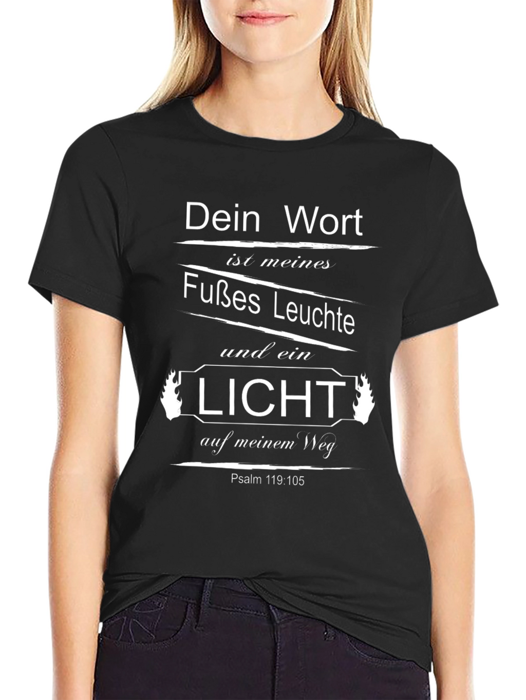 Faith-Inspired T-Shirt - Dein Wort ist Licht