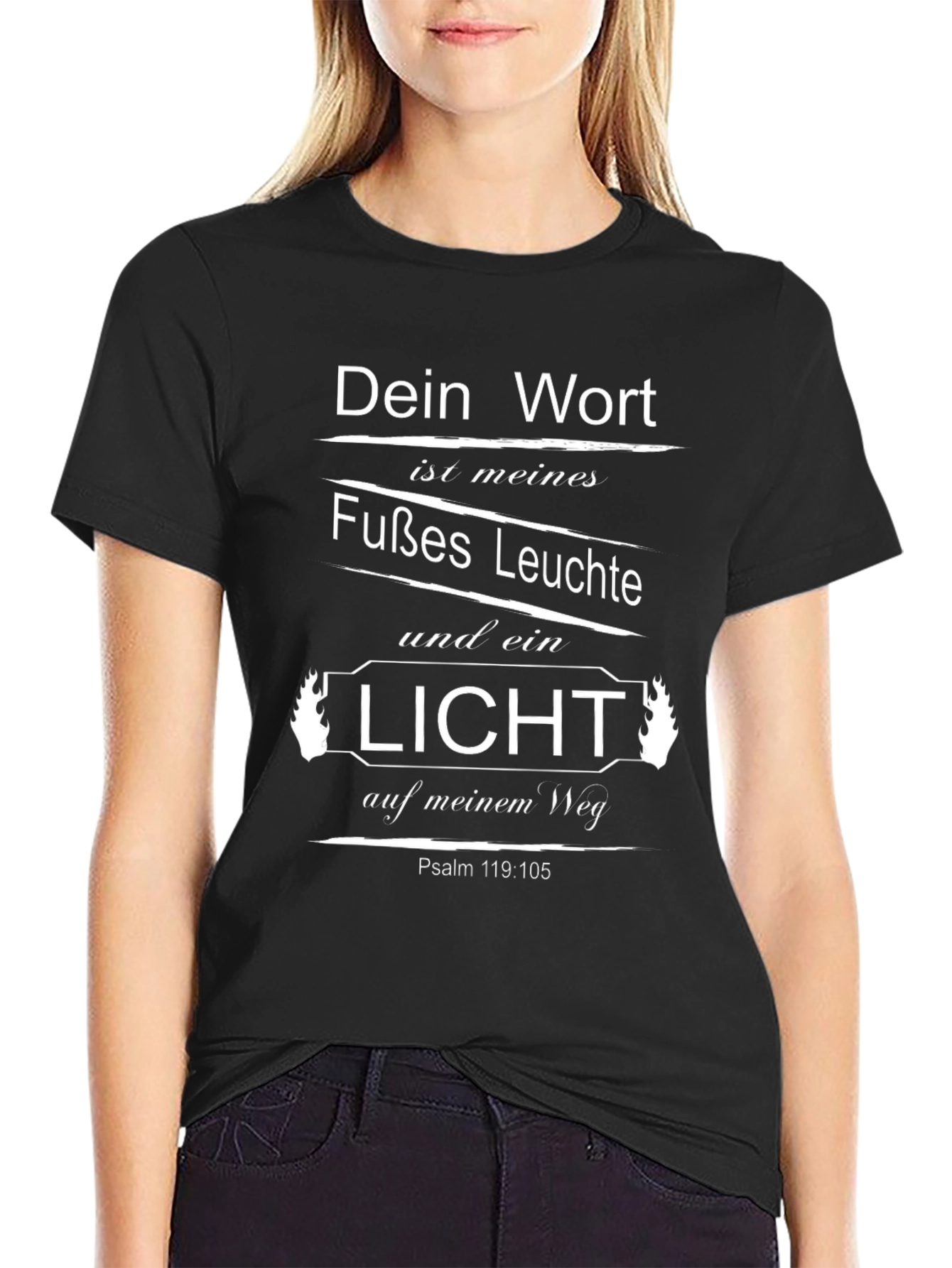 Faith-Inspired T-Shirt - Dein Wort ist Licht