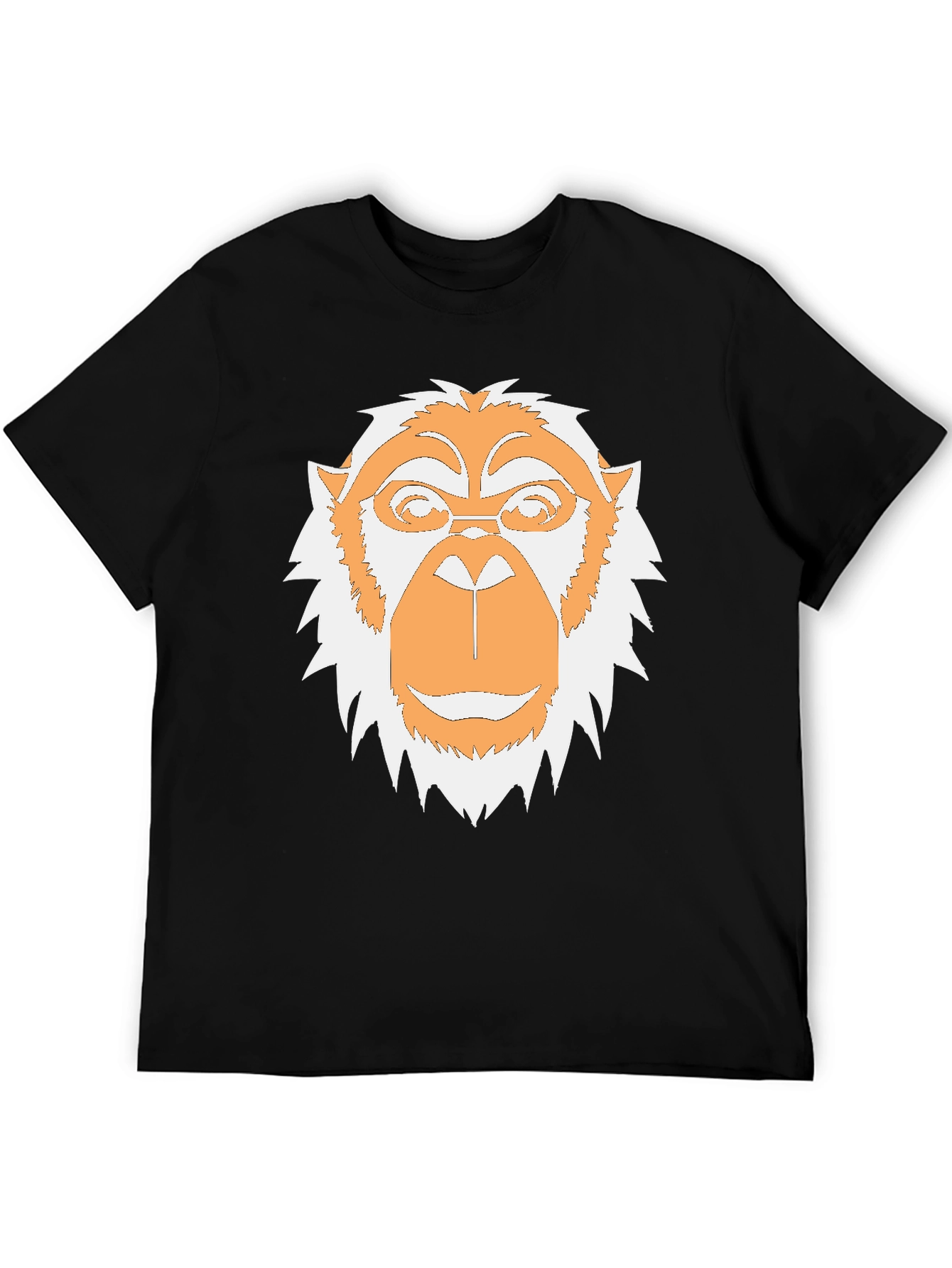Monkey Face Graphic Tee - Cool Casual Style