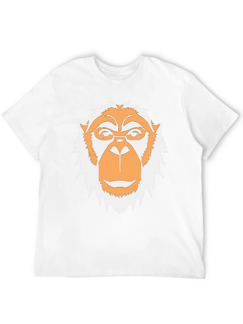 Monkey Face Graphic Tee - Cool Casual Style