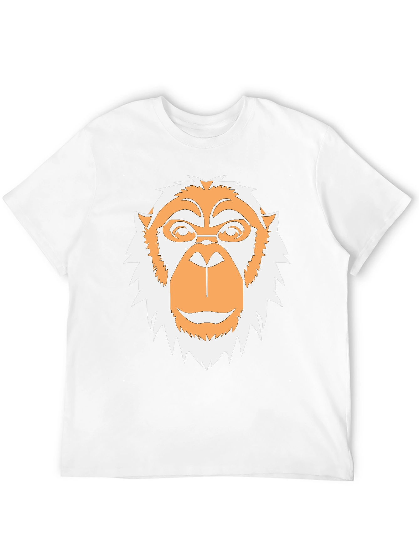 Monkey Face Graphic Tee - Cool Casual Style