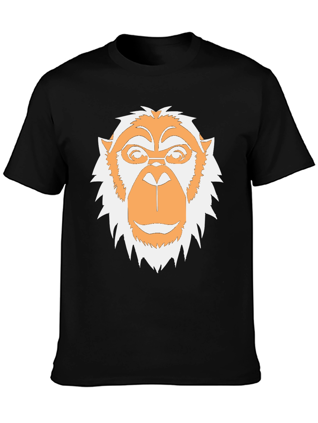 Monkey Face Graphic Tee - Cool Casual Style