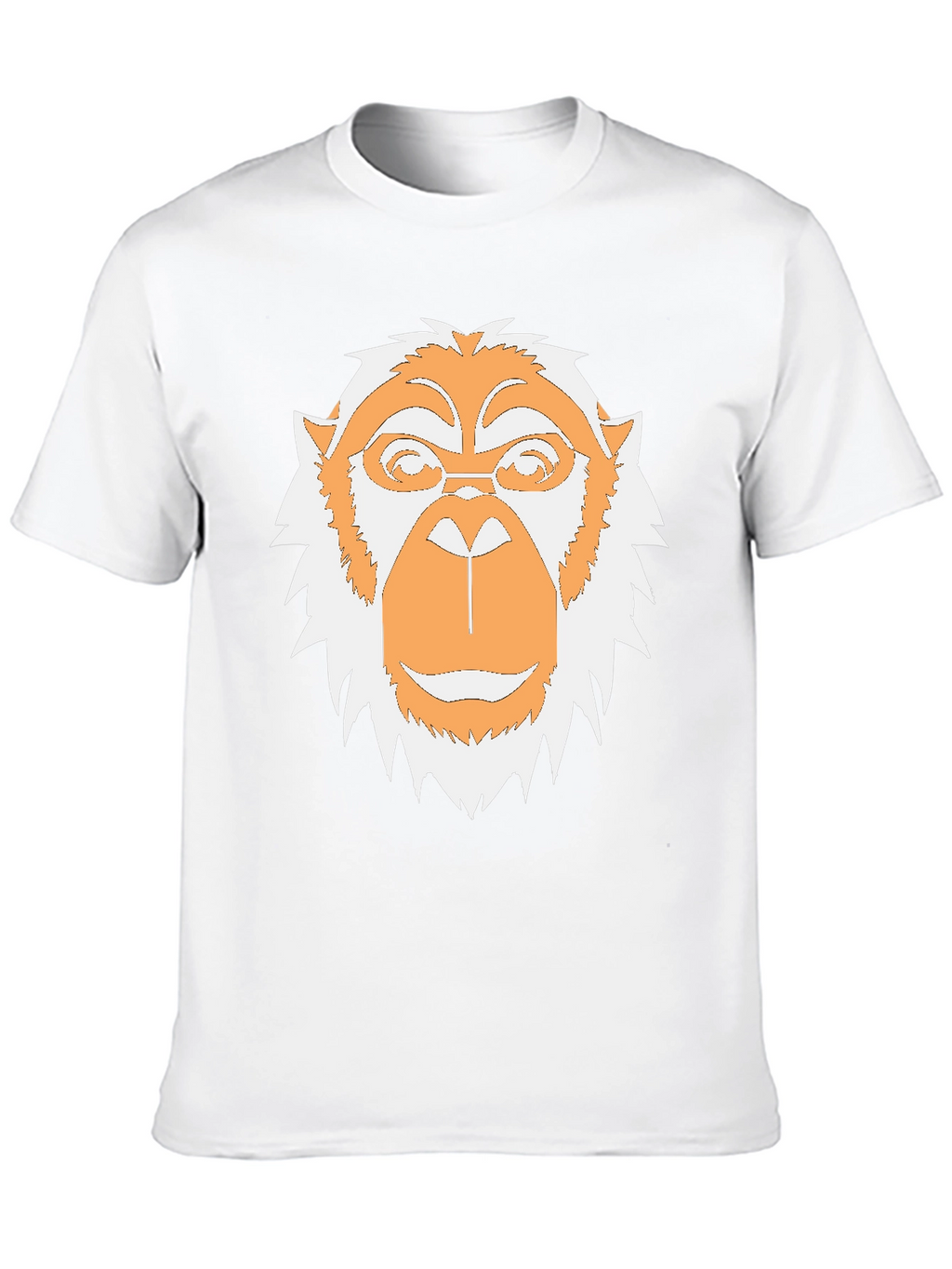 Monkey Face Graphic Tee - Cool Casual Style