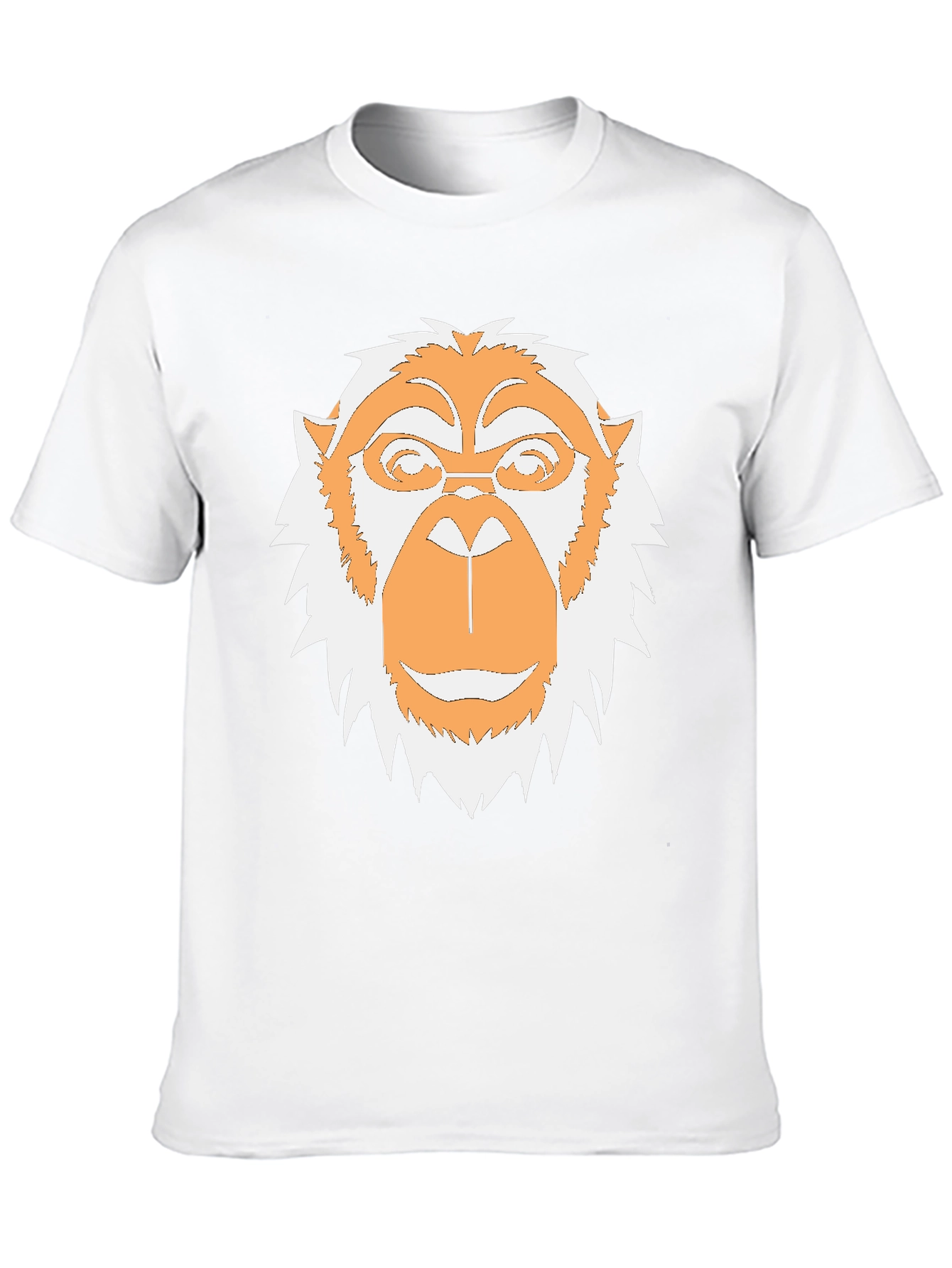 Monkey Face Graphic Tee - Cool Casual Style