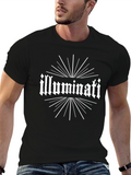 Illuminati Graphic Tee - Black