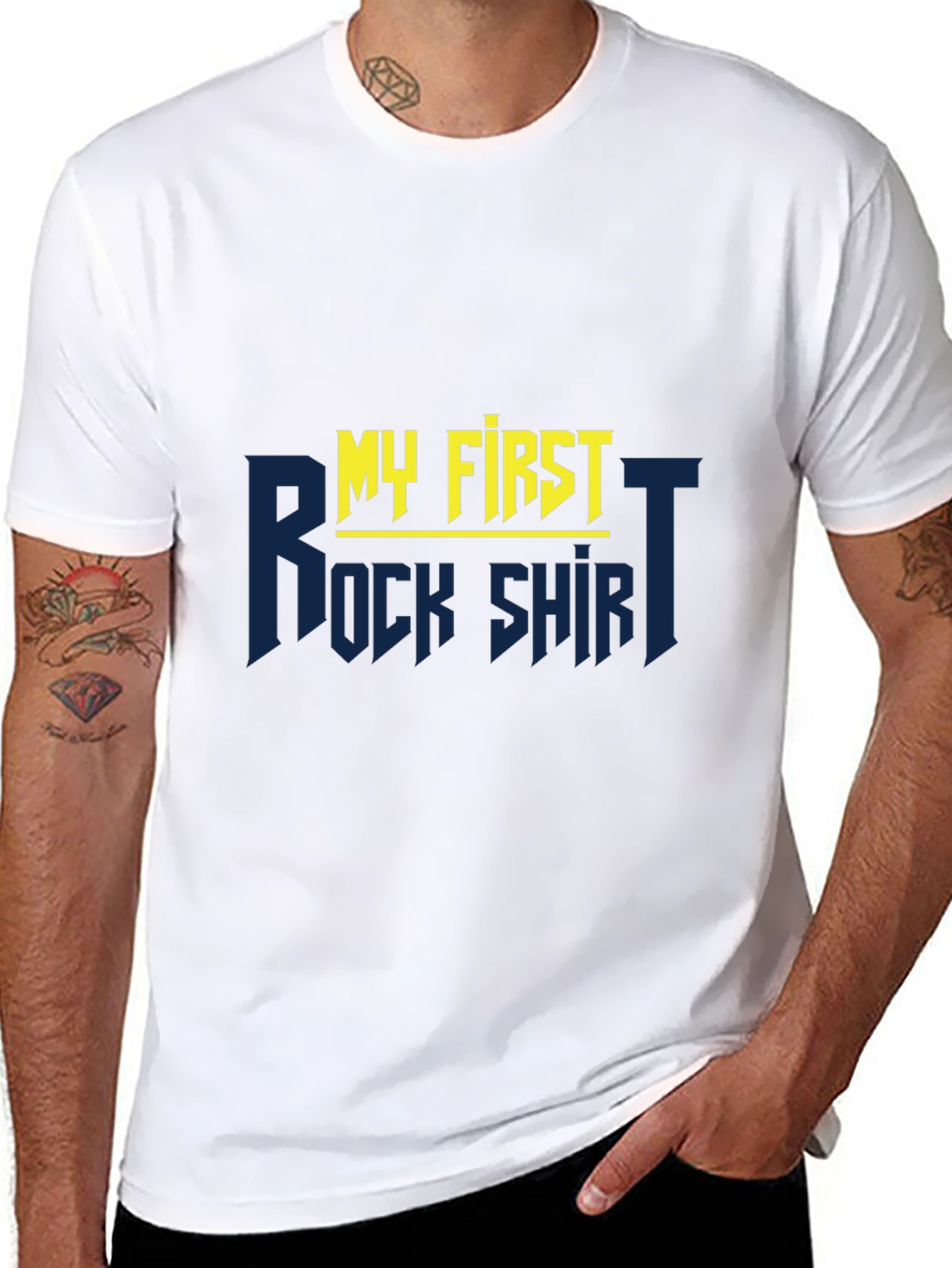 My First Rock Shirt - Graphic T-Shirt
