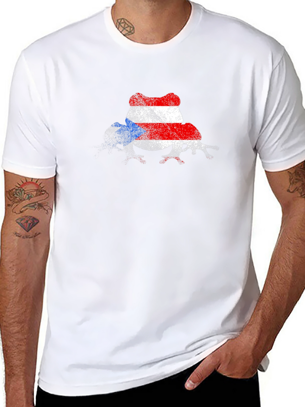 Puerto Rico Flag Coqui T-Shirt