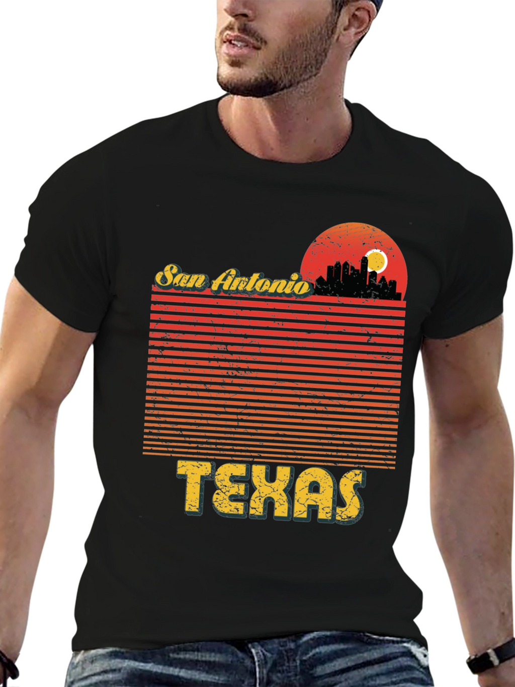 San Antonio Texas Graphic Tee