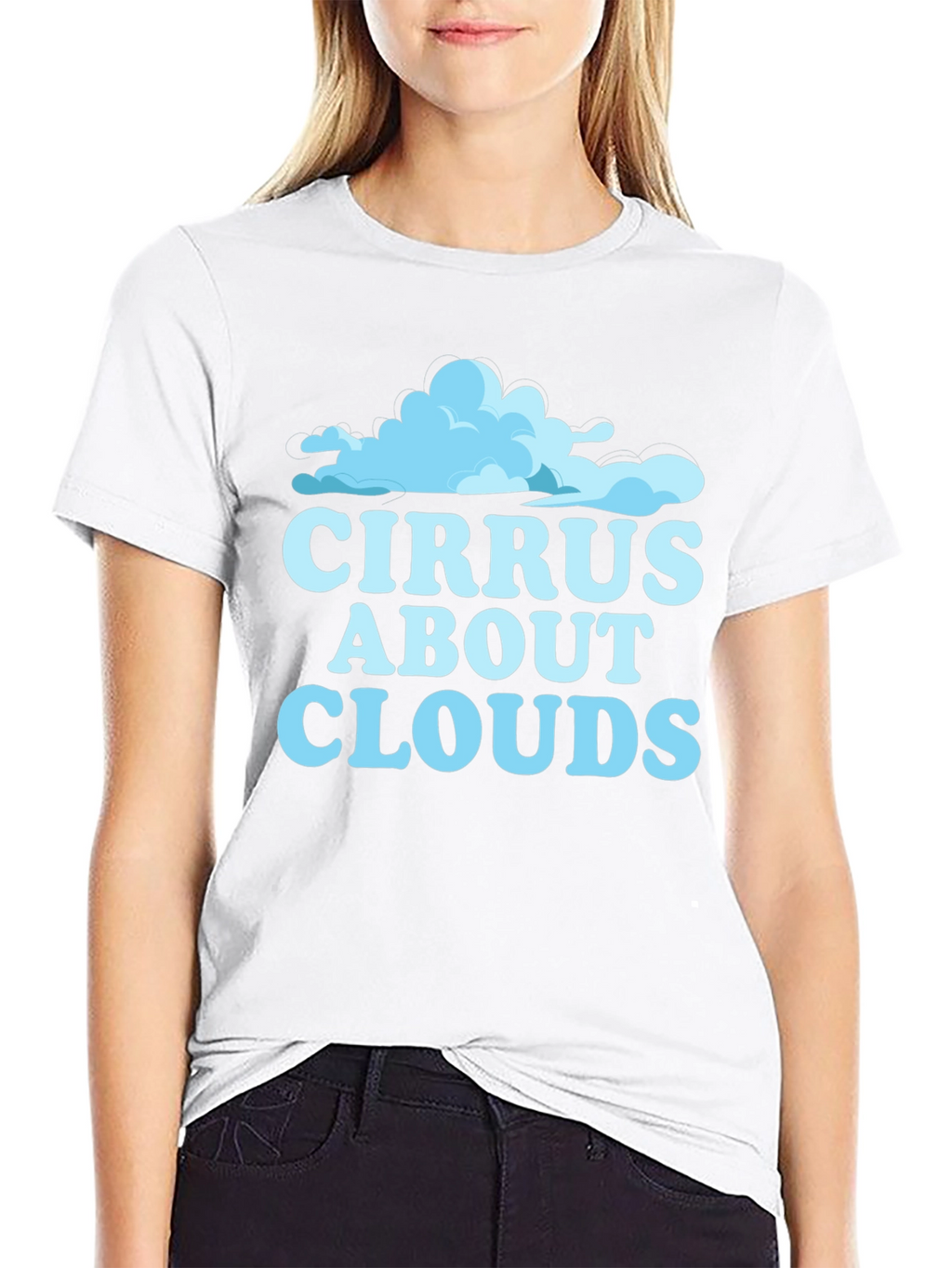 Cirrus About Clouds Graphic T-Shirt