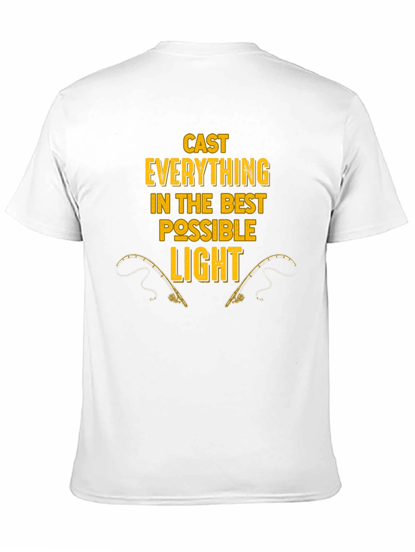 Cast Everything T-Shirt Fishing Rods Graphic Tee