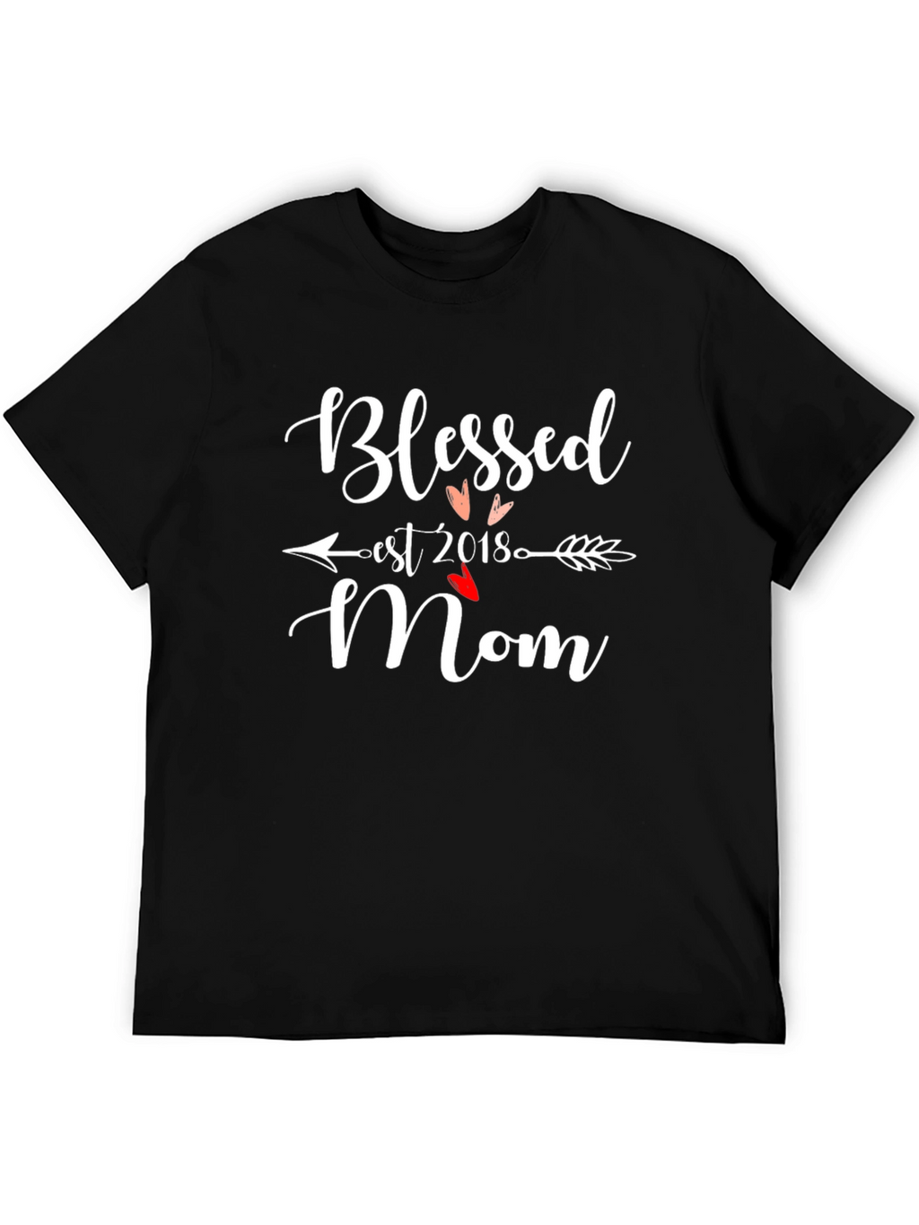 Blessed Mom Est. 2018 Graphic Tee
