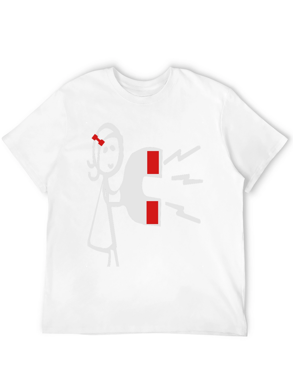Magnetic Attraction Graphic Tee - Black