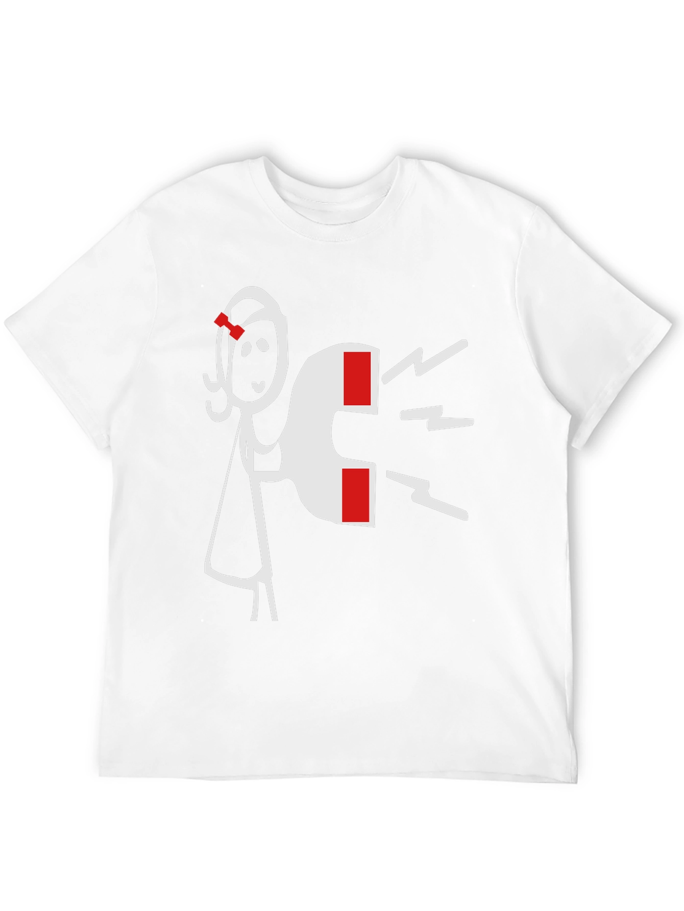 Magnetic Attraction Graphic Tee - Black